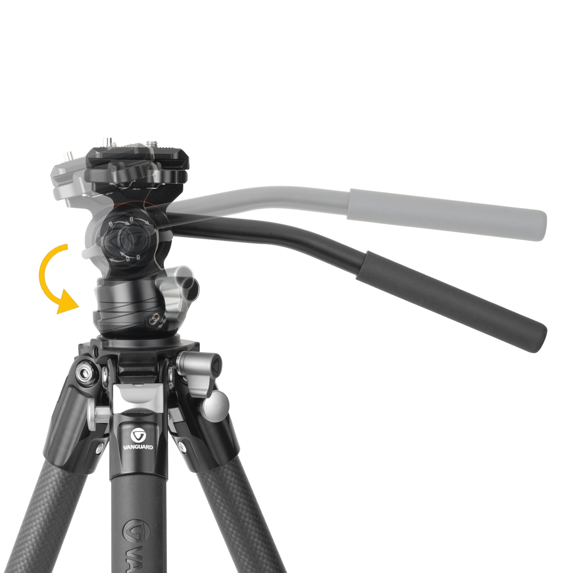 Alta Pro 3VLT 235CV 12 carbon video travel tripod with level