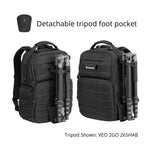 VEO Range T45M BK - 16 Litre Medium Tactical Backpack - Black
