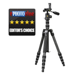 VEO 3T 265HCBP Solid Carbon Fibre Travel Tripod with Ball/Pan Head - 12kg load capacity