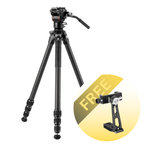Alta Pro 3VL 264CV 14 - Carbon Tripod with levelling base and video head - 8kg load capacity