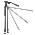 Alta Pro 3VL 303CV 18 - Carbon Tripod with levelling base and video head - 15kg load capacity