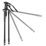 Alta Pro 3VRL 303AV 18 - Aluminium Tripod with removable levelling base and video head - 15kg load capacity