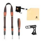 Binocular accessories kit - brown