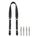 Connect 3N1 NS 38 Neck, Wrist & Backpack Strap - Black