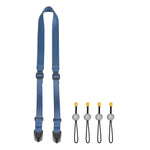 Connect NS 25 Slim Neck Strap - Navy Blue