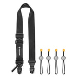 Connect QCK NS 38 Quick Adjust Neck Strap - Black