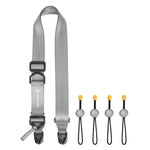 Connect QCK NS 38 Quick Adjust Neck Strap - Grey