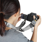 Connect QCK NS 38 Quick Adjust Neck Strap - Grey