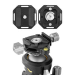 LBP-50S Arca Compatible Low Profile Dual Axis Pro Ball Head