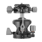 LBP-55S Arca Compatible Low Profile Dual Axis Pro Ball Head