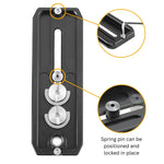 QS-110 Pro Arca Compatible Long Lens Plate