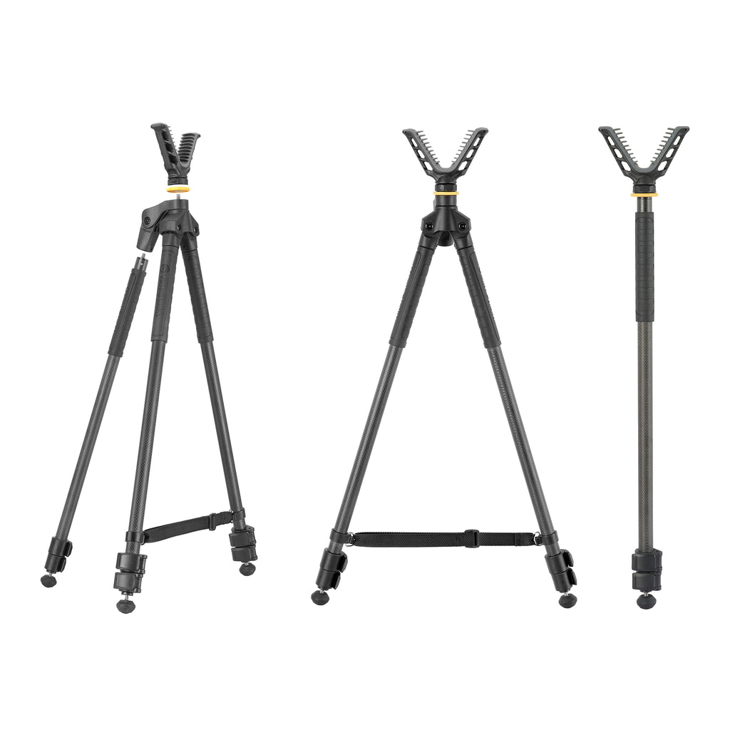 QUEST T62 3-in-1 Carbon Fibre Shooting Rest