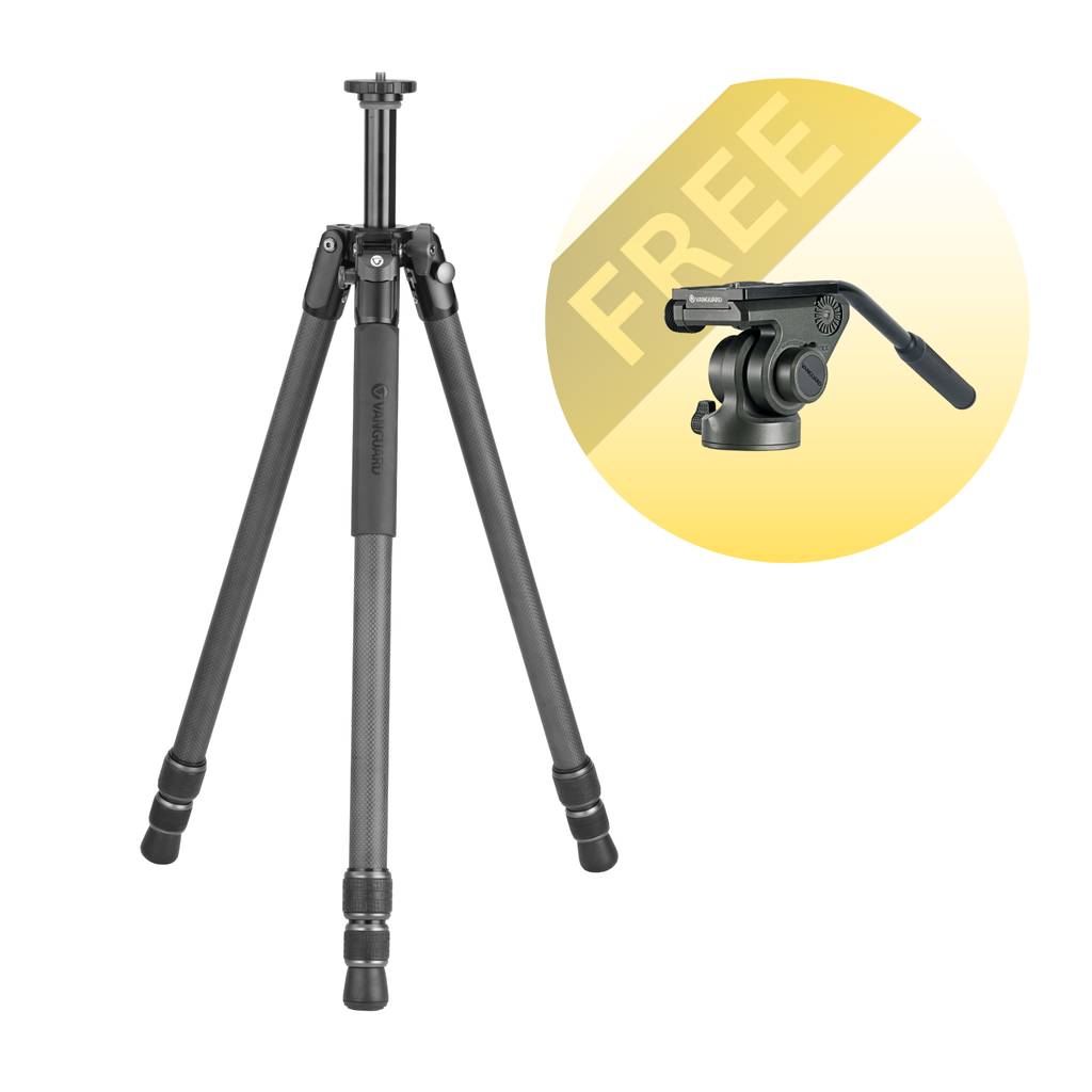 VEO 3 303CT Traditional Carbon Tripod - 25kg capacity