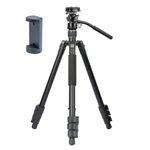 VESTA GO 264AV 12 Aluminium Travel Tripod with Video Head - 6kg Capacity