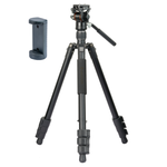 VESTA GO 234AV 10 Aluminium Travel Tripod with Video Head - 5kg Capacity