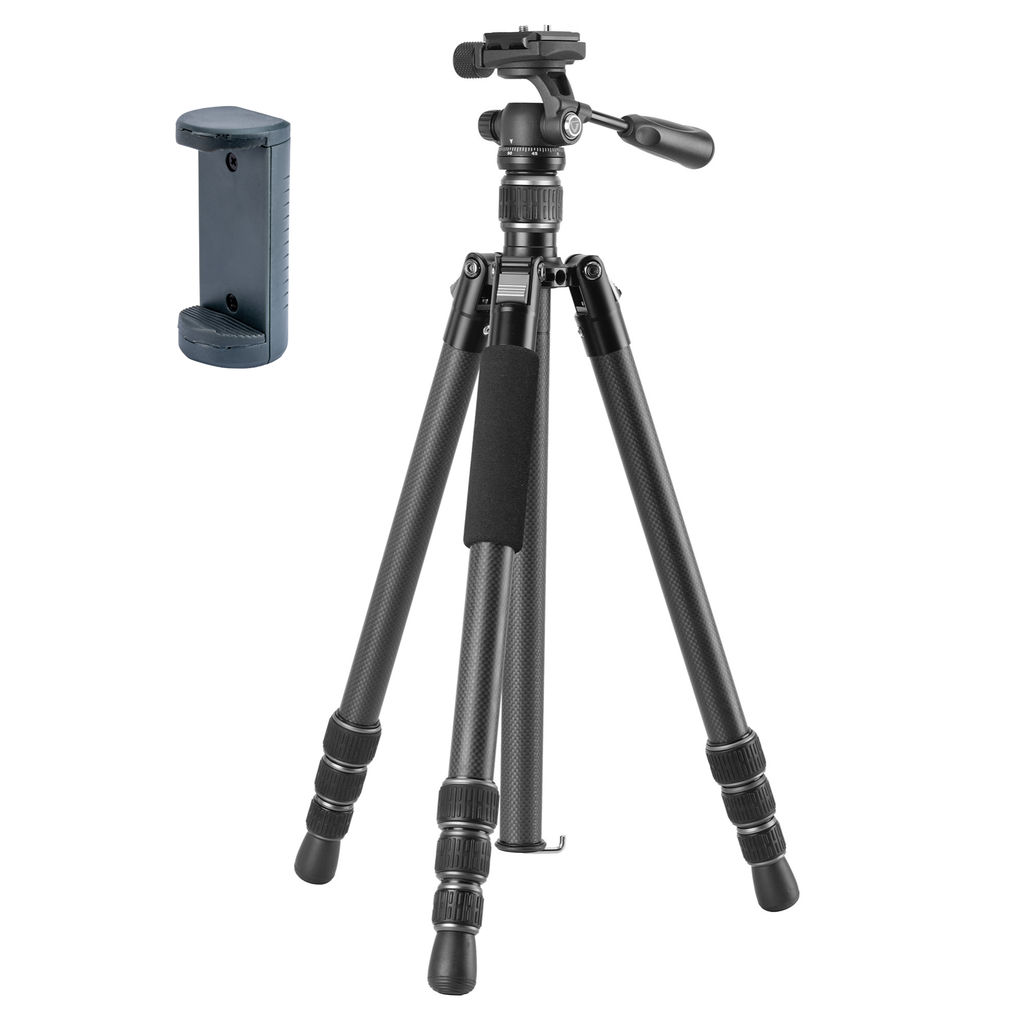 VESTA GO 264CP Carbon Travel Tripod with 2-Way Pan Head - 26mm Legs