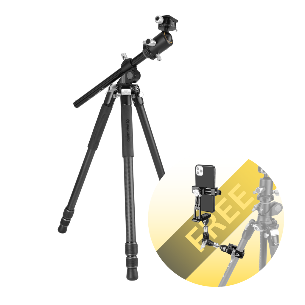 VEO 3+ 303CBS : Carbon Tripod with Arca Compatible Dual Axis Ball Head & MACC - 25kg Max Load