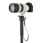 VEO 5 CM SPORT 26mm Levelling Carbon Monopod with Tri-Feet