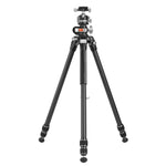 VEO 5+ 263CLBS Carbon Tripod With Multi-Angle Central Column - 15kg Capacity