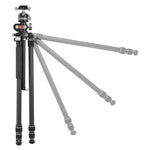 VEO 5+ 263CLBS Carbon Tripod With Multi-Angle Central Column - 15kg Capacity