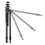 VEO 5+ 303CLBS Carbon Tripod With Multi-Angle Central Column - 20kg Capacity