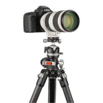 VEO 5+ 303CLBS Carbon Tripod With Multi-Angle Central Column - 20kg Capacity