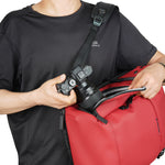 VEO Lite B20L : Lightweight 20 Litre Camera Backpack - Red