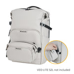 VEO Lite B25L : Lightweight 25 Litre Camera Backpack - Cream