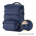 VEO Lite B25L : Lightweight 25 Litre Camera Backpack - Navy Blue