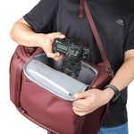 VEO Metro B20L : 20 Litre Camera Backpack - Burgundy