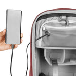 VEO Metro B20L : 20 Litre Camera Backpack - Burgundy