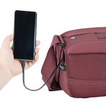 VEO Metro S4L : 4 Litre Camera Shoulder Bag - Burgundy