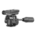 VEO PH-26 ARCA COMPATIBLE 2-WAY PAN HEAD FOR SPOTTING SCOPES ON TRAVEL TRIPODS