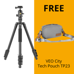 VESTA GO 234AB Aluminium Travel Tripod with Ball Head - 4.5kg Load Capacity