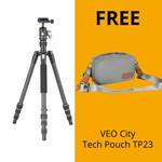 VESTA GO 204CB Carbon Travel Tripod with Ball Head - 3kg Load Capacity