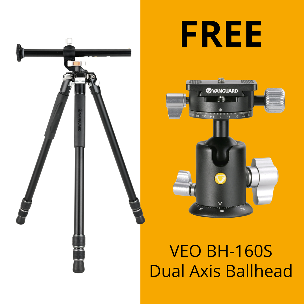 VEO 3+ 303AT : Aluminium Tripod with MACC - 25kg Max Load
