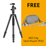 VESTA GO 264CB Carbon Travel Tripod with Ball Head - 10kg Load Capacity