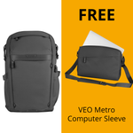 VEO Metro 30 Litre Black Camera Backpack