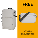 VEO Lite 25 Litre Cream Camera Backpack