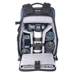 VESTA TB 204AB Aluminium Travel Tripod with Vesta Aspire 45 Blue Backpack
