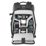 VESTA TB 204CB Carbon Travel Tripod with Vesta Aspire 45 Grey Backpack