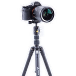 VESTA TB 204AB Aluminium Travel Tripod with Vesta Aspire 45 Blue Backpack