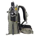 VEO Active 53 Trekking Backpack - For Pro DSLR/Pro Mirrorless Body With Grip - Green
