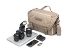 VEO RANGE 36M BG Shoulder Bag with Internal Travel Tripod Compartment (to 33cm folded) - Stone