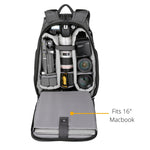 VEO ADAPTOR R48 GY 20 Litre Backpack with USB Port - Rear Access