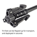 VEO 2S AM-264TV Monopod with Tri-Feet and free Video Head