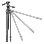 VEO 3 263CPS - Traditional Full Sized Carbon Tripod - 3-way pan head - 10kg load capacity