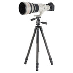 VEO 3 303CPS - Traditional Full Sized Carbon Tripod - 3-way Pan head - 10kg load capacity