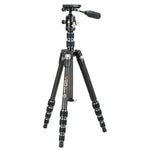 VEO 3T 235CBP Solid Carbon Fibre Travel Tripod with Ball/Pan Head - 8kg load capacity